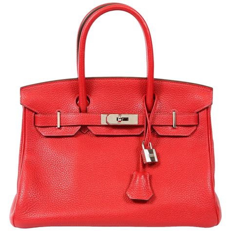 hermes birkin rouge h 30 palladium|hermes birkin 30cm price.